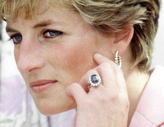 pictures of princess diana wedding ring. of the biggest weddings of